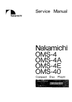 Nakamichi OMS-4-OMS-4A-OMS-4E-Service-Manual